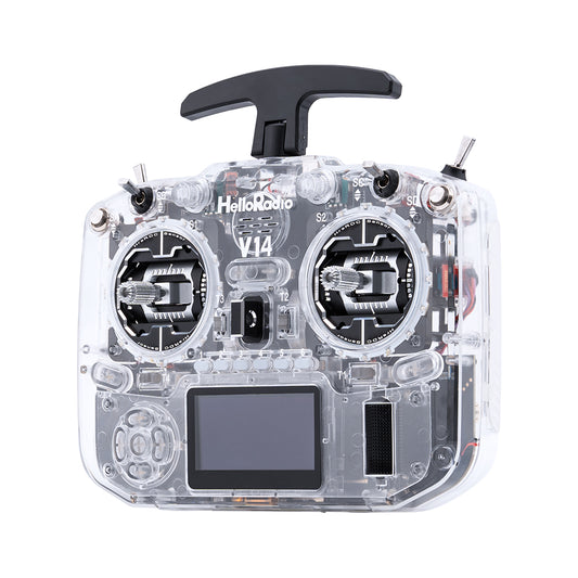 HelloRadio V14 Radio Controller with Clear Case (ELRS / M2)