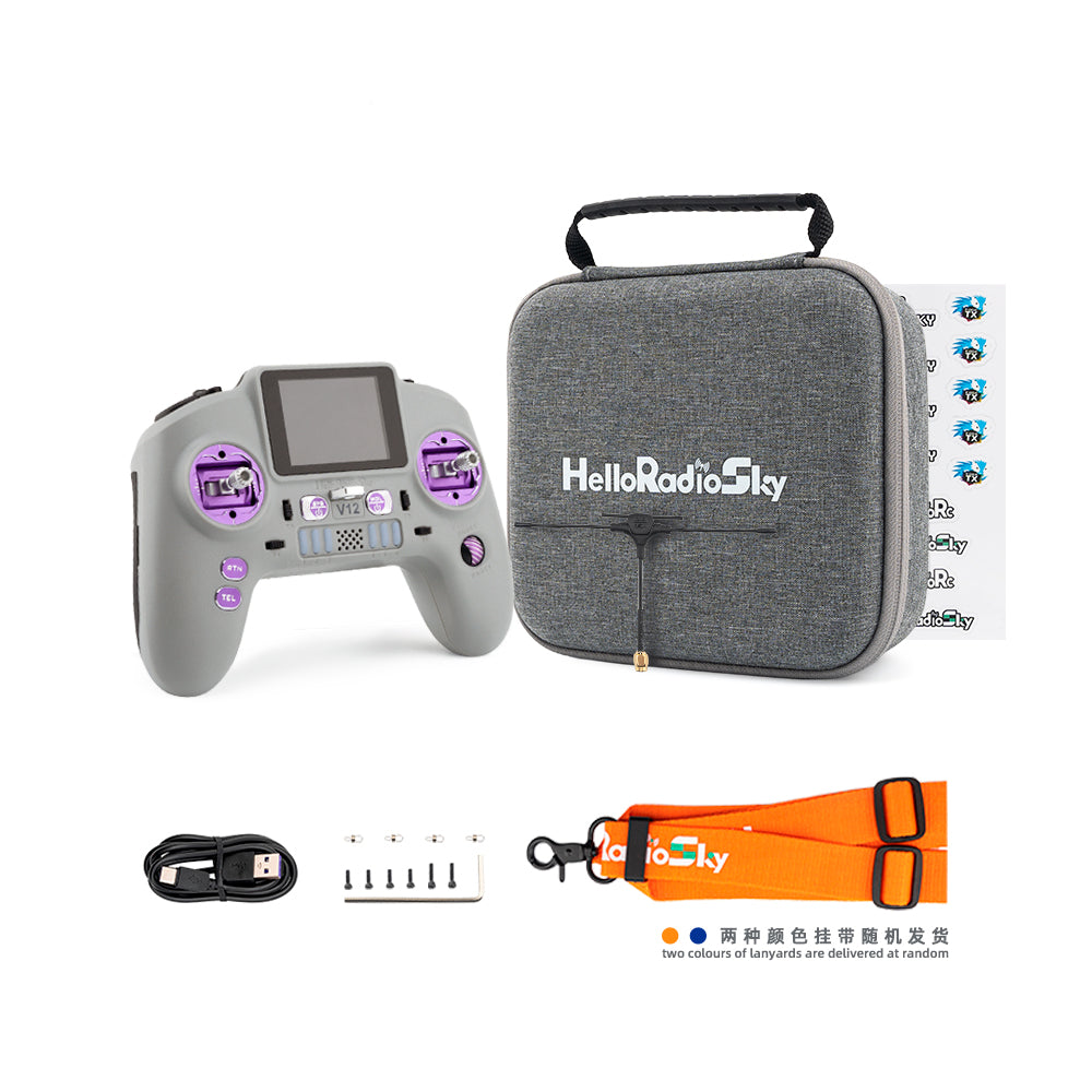 HelloRadio V12 Radio Controller (ELRS / M2)