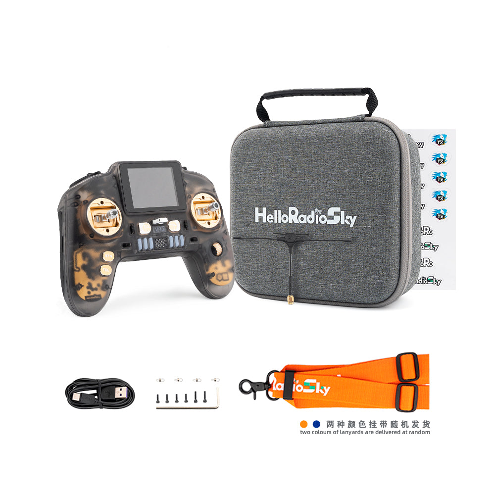 HelloRadio V12 Radio Controller (ELRS / M2)