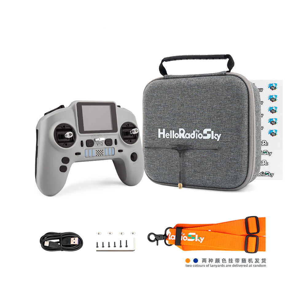 HelloRadio V12 Radio Controller (ELRS / M2)