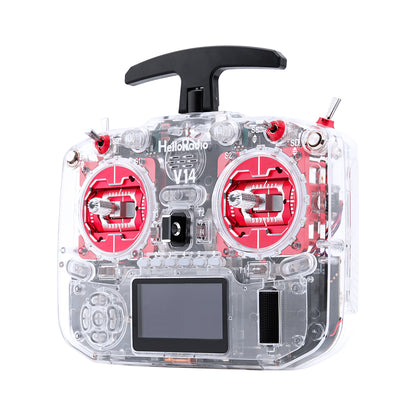 HelloRadio V14 Radio Controller with Clear Case (ELRS / M2)