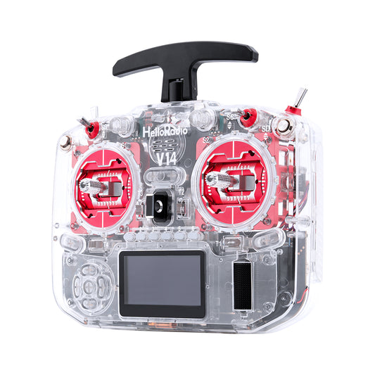 HelloRadio V14 Radio Controller with Clear Case (ELRS / M2)